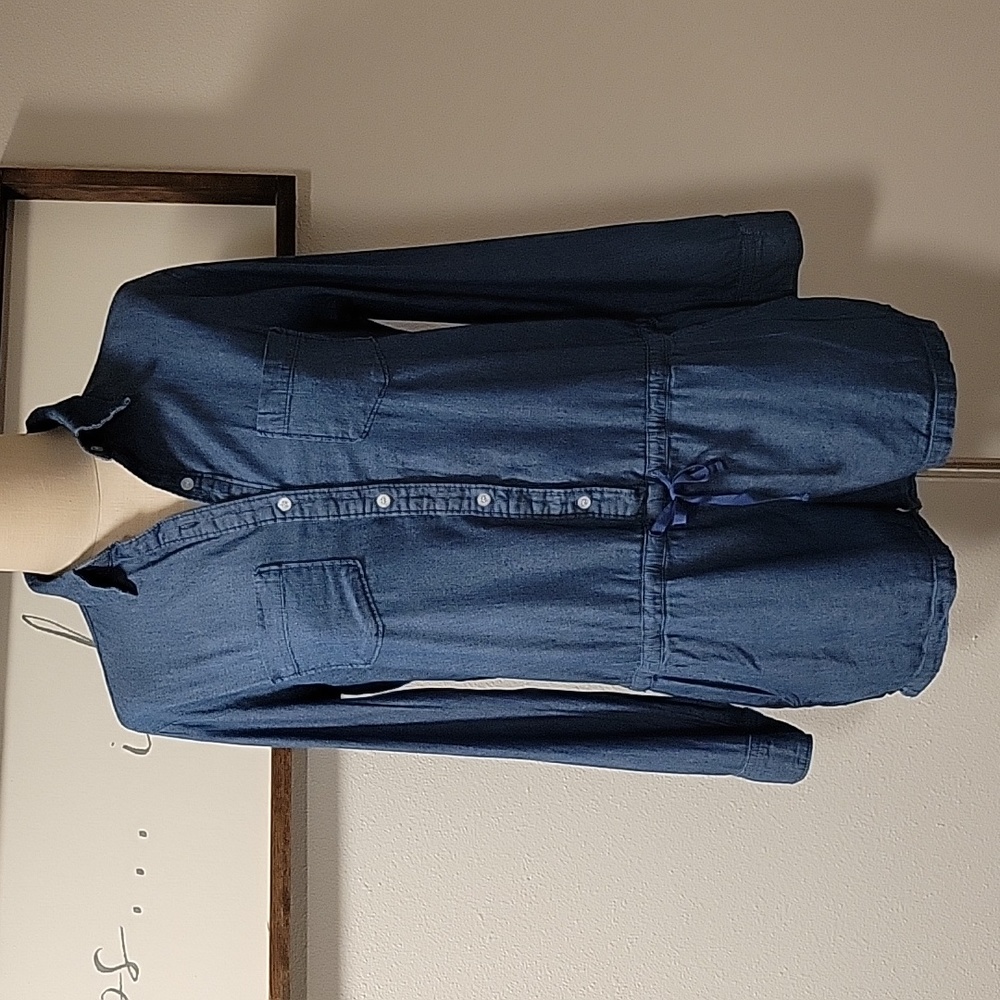 Denim Romper w/pockets